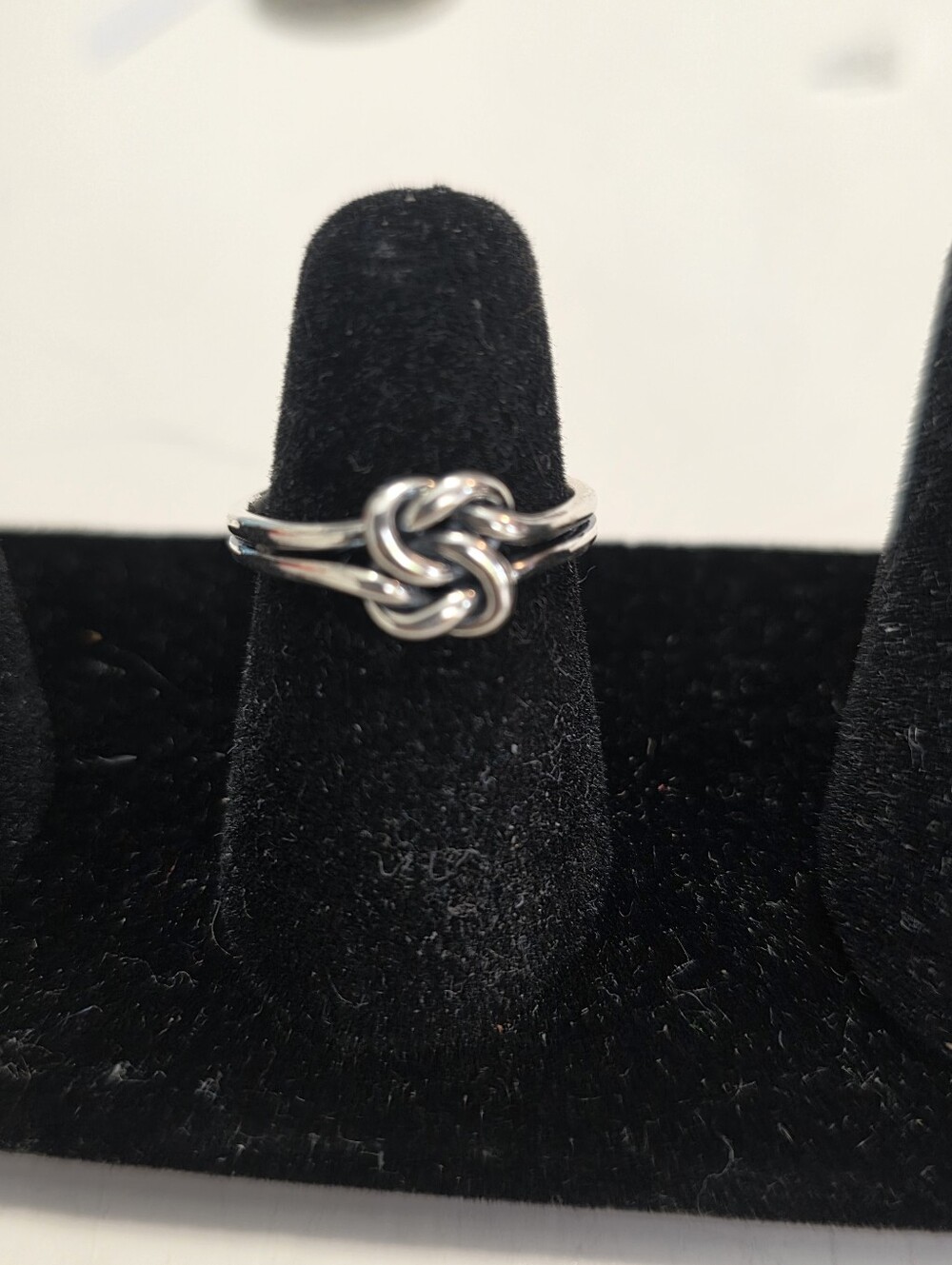 Silver Knot Stackable Ring - Women Jewelry